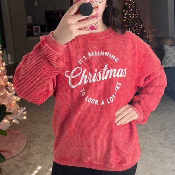 It's Beginning to Look A Lot Like Christmas Sweatshirt - Picture 1 of 2